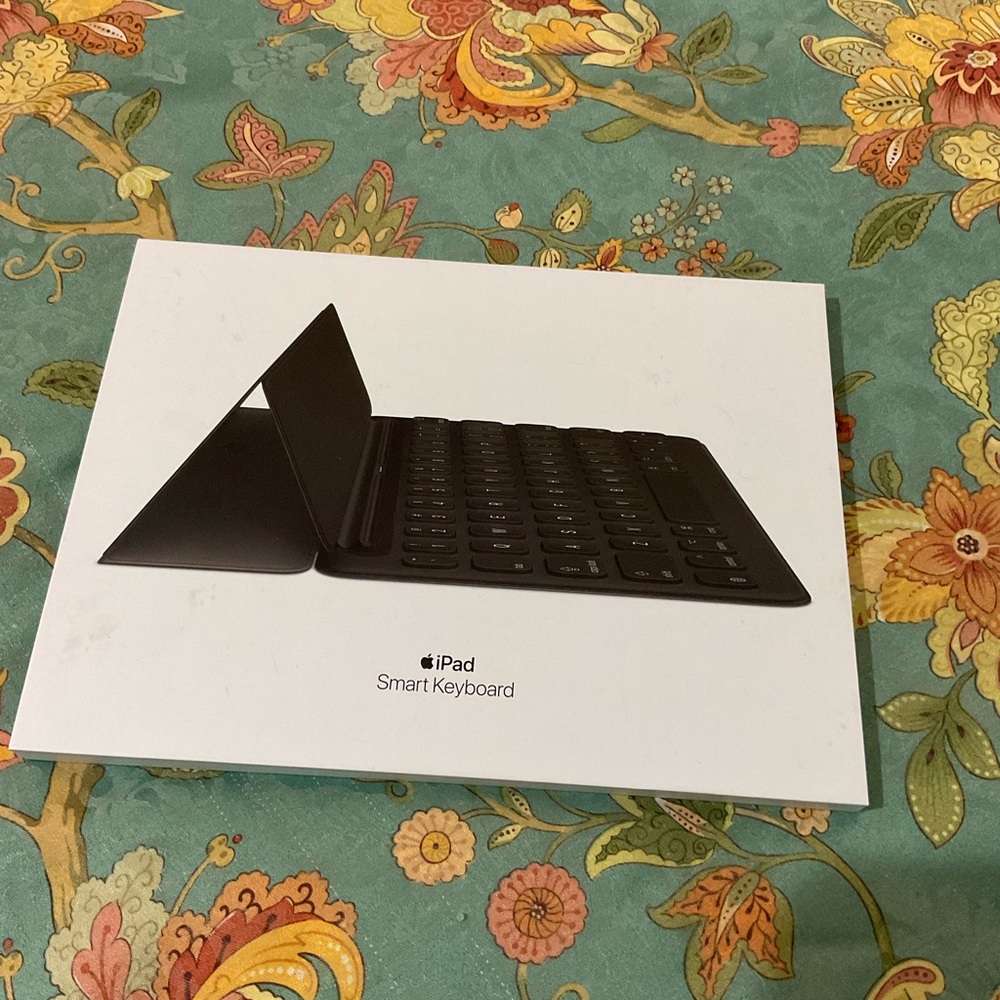 Used once. Purchased a newer iPad